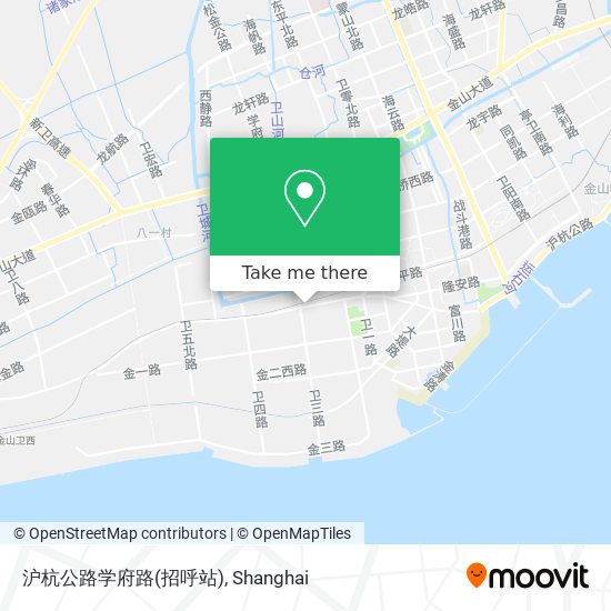 沪杭公路学府路(招呼站) map