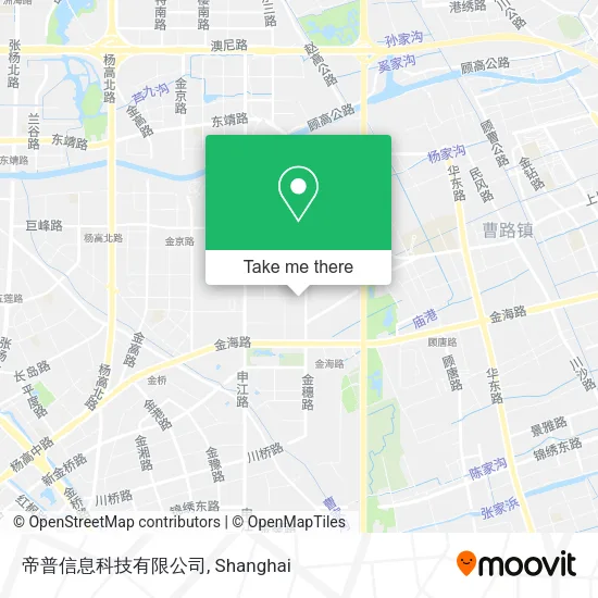 帝普信息科技有限公司 map