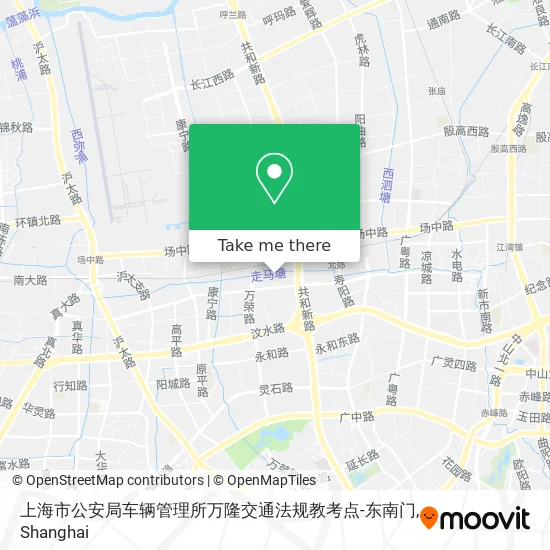 上海市公安局车辆管理所万隆交通法规教考点-东南门 map