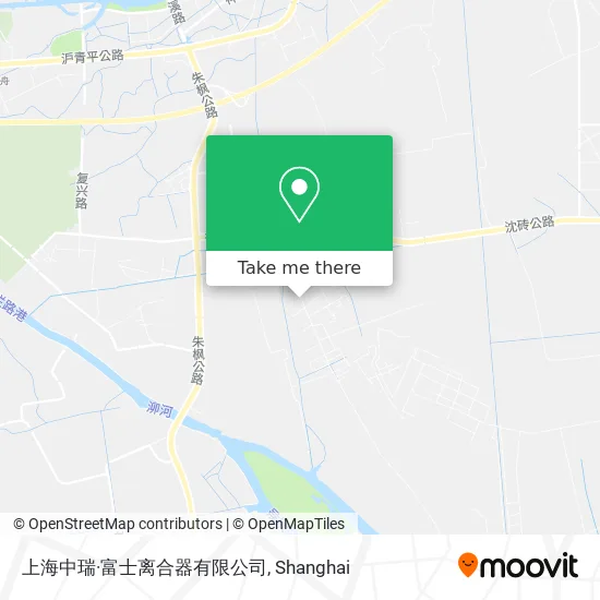 上海中瑞·富士离合器有限公司 map