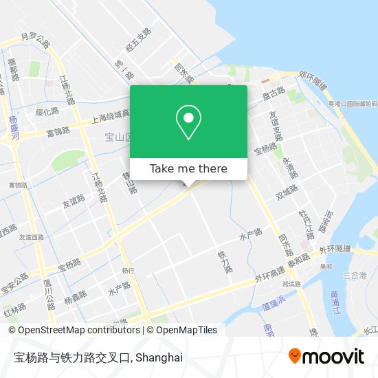 宝杨路与铁力路交叉口 map