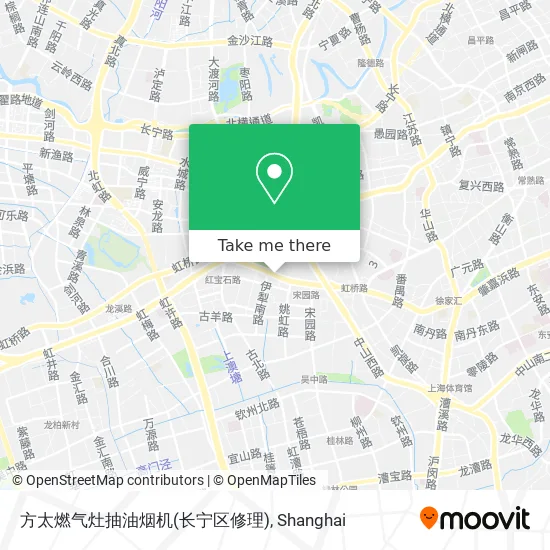 方太燃气灶抽油烟机(长宁区修理) map