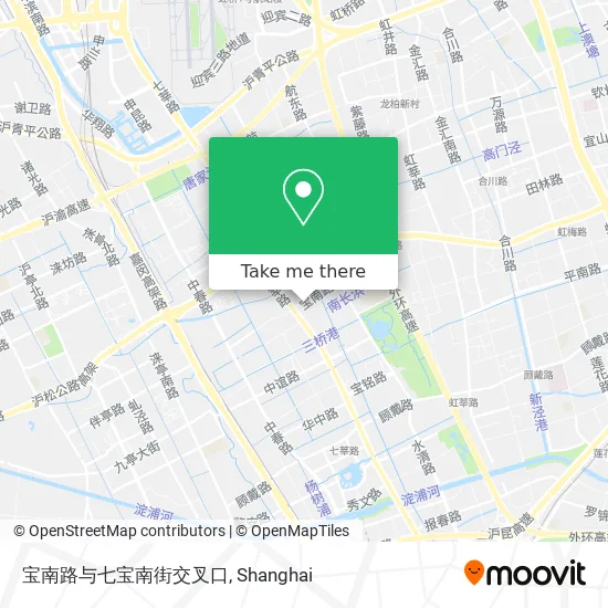 宝南路与七宝南街交叉口 map