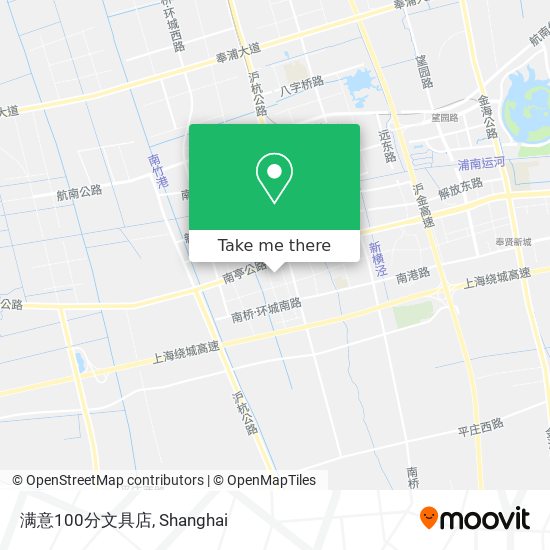 满意100分文具店 map