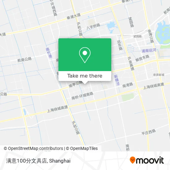 满意100分文具店 map