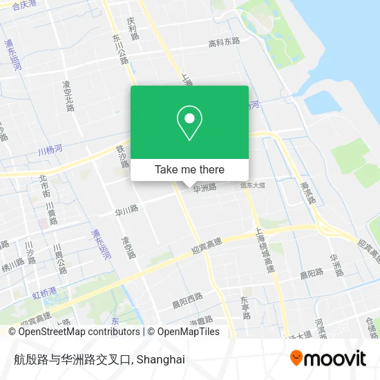 航殷路与华洲路交叉口 map
