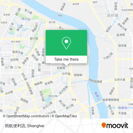 雨航便利店 map