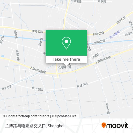 兰博路与曙宏路交叉口 map