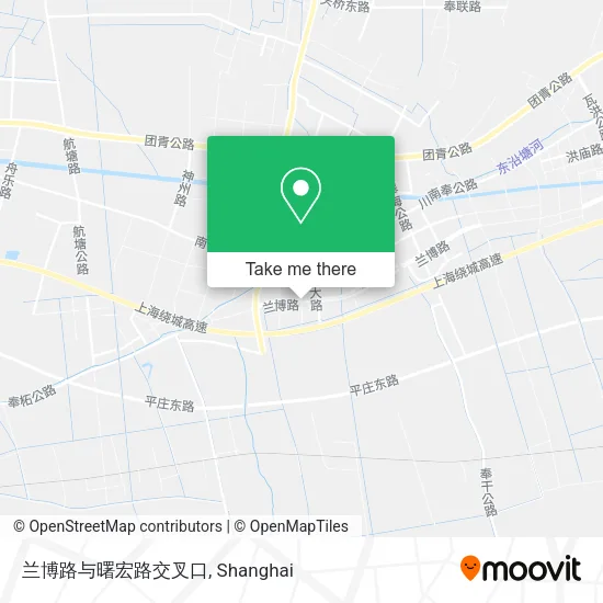 兰博路与曙宏路交叉口 map