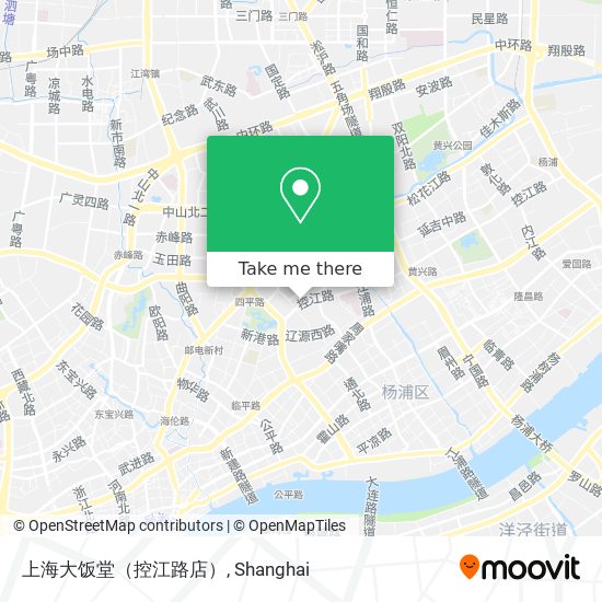 上海大饭堂（控江路店） map