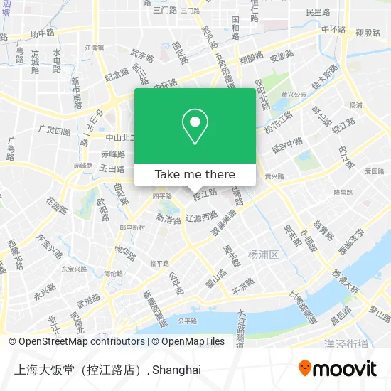 上海大饭堂（控江路店） map