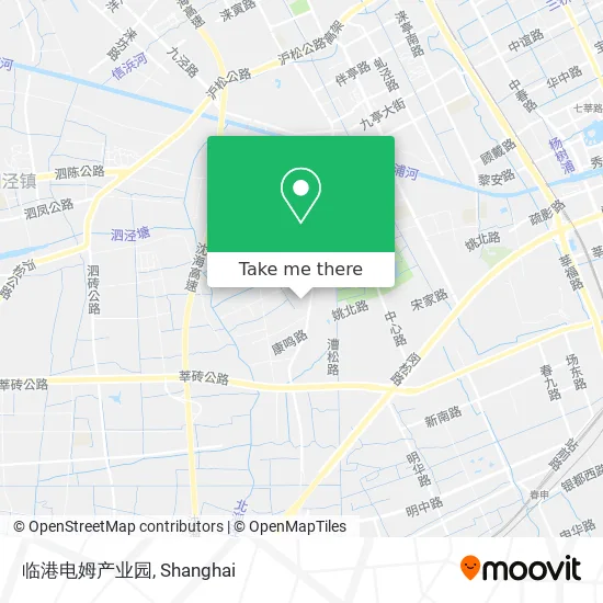 临港电姆产业园 map
