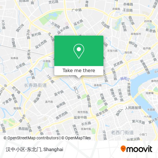 汉中小区-东北门 map