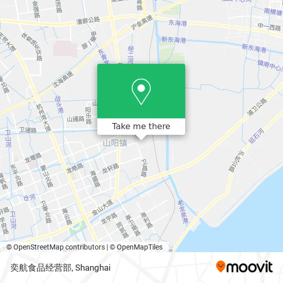 奕航食品经营部 map