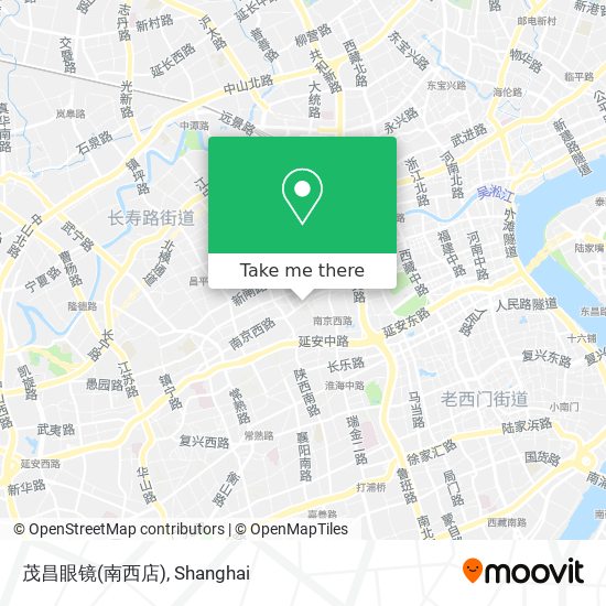 茂昌眼镜(南西店) map
