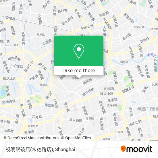 视明眼镜店(常德路店) map