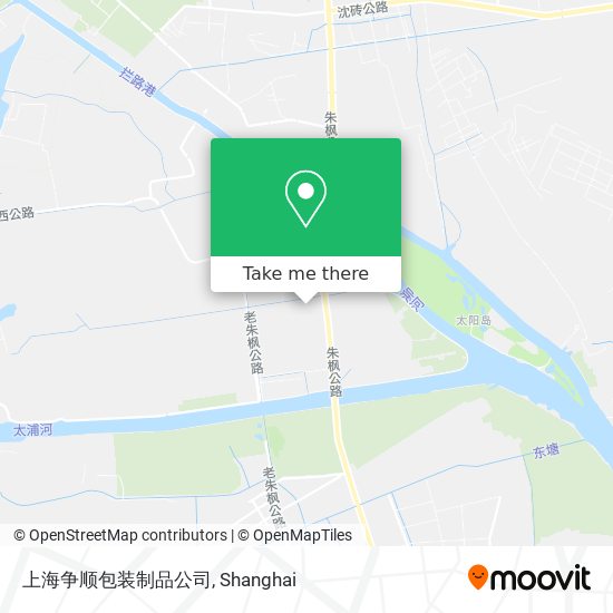 上海争顺包装制品公司 map