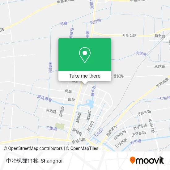 中冶枫郡11栋 map
