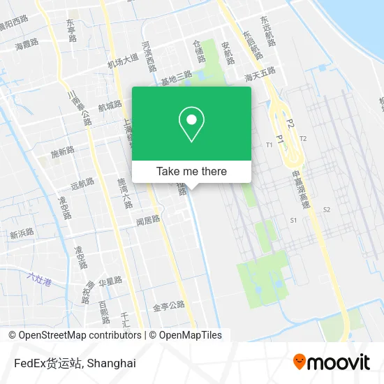 FedEx货运站 map