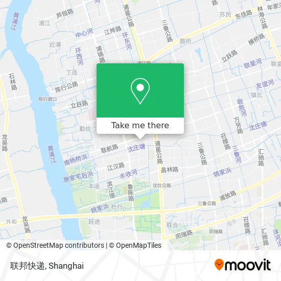 联邦快递 map