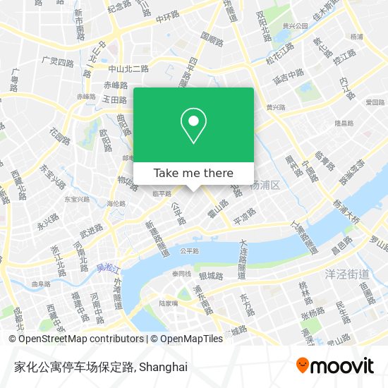 家化公寓停车场保定路 map