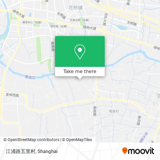 江浦路五里村 map