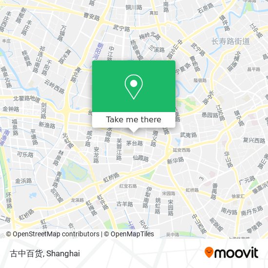 古中百货 map
