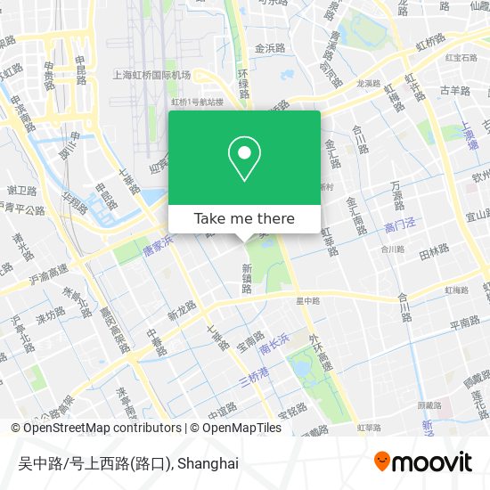 吴中路/号上西路(路口) map