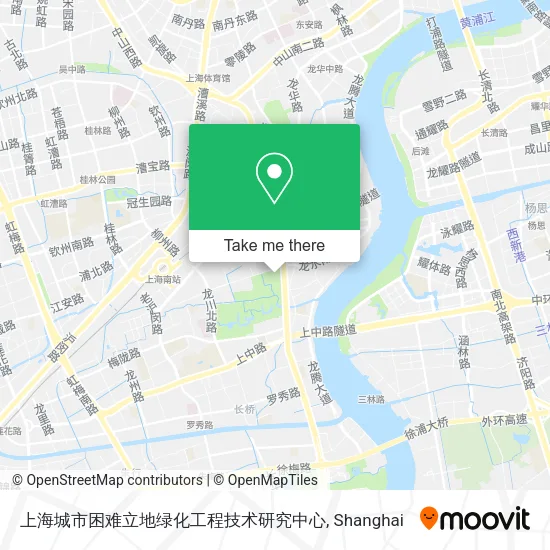 上海城市困难立地绿化工程技术研究中心 map