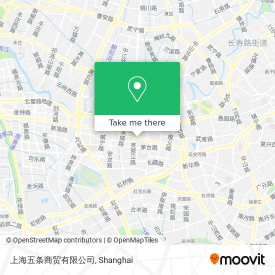 上海五条商贸有限公司 map