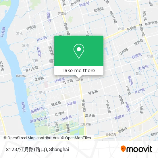 S123/江月路(路口) map