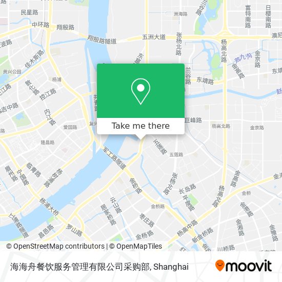 海海舟餐饮服务管理有限公司采购部 map