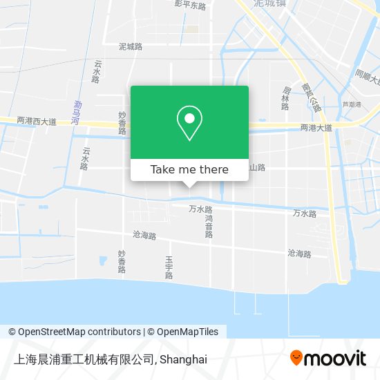 上海晨浦重工机械有限公司 map