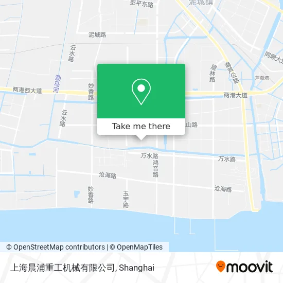 上海晨浦重工机械有限公司 map