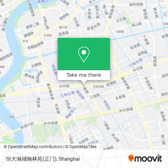 恒大瀚城翰林苑(正门) map