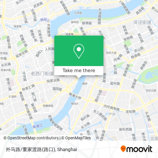 外马路/董家渡路(路口) map