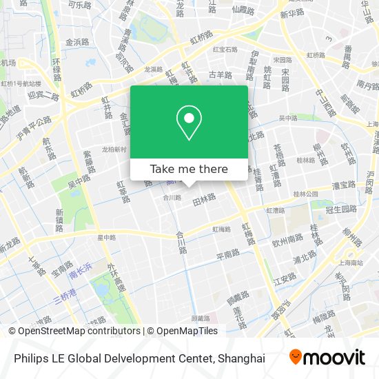 Philips LE Global Delvelopment Centet map
