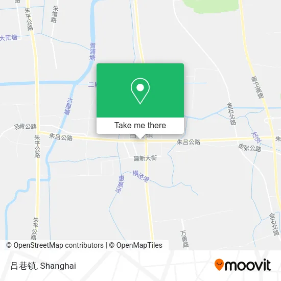 吕巷镇 map