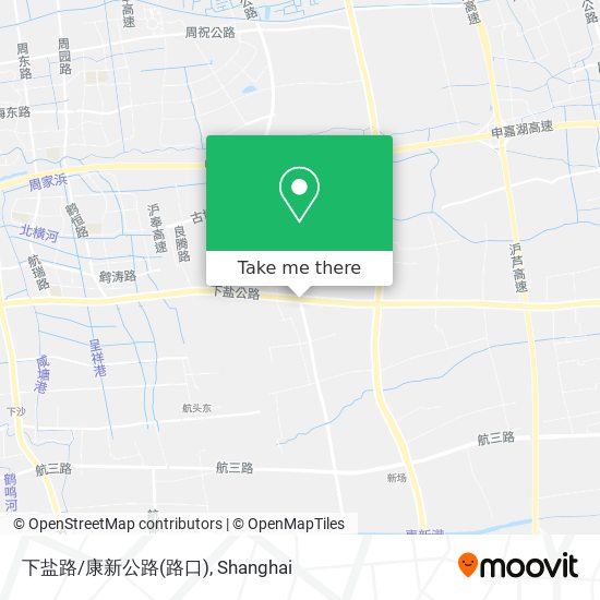 下盐路/康新公路(路口) map