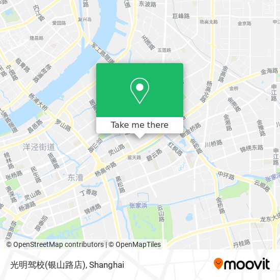 光明驾校(银山路店) map