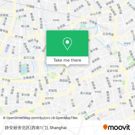 静安丽舍北区(西南1门) map