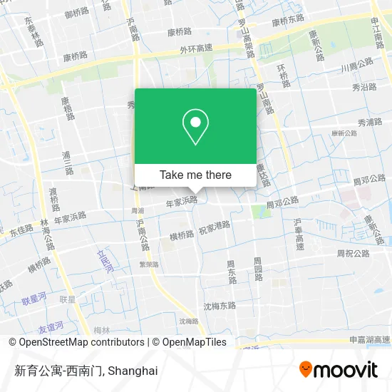 新育公寓-西南门 map
