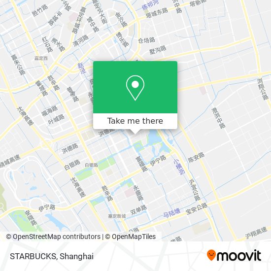 STARBUCKS map