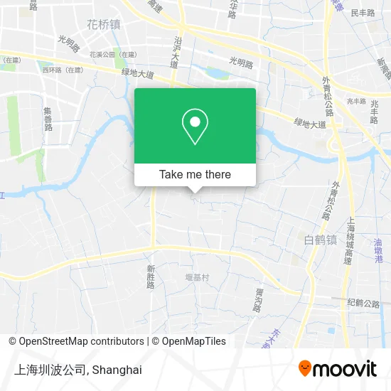 上海圳波公司 map