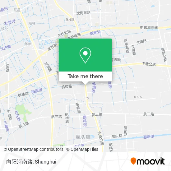 向阳河南路 map
