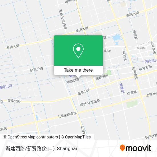 新建西路/新贤路(路口) map
