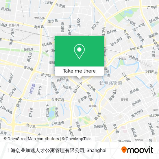 上海创业加速人才公寓管理有限公司 map