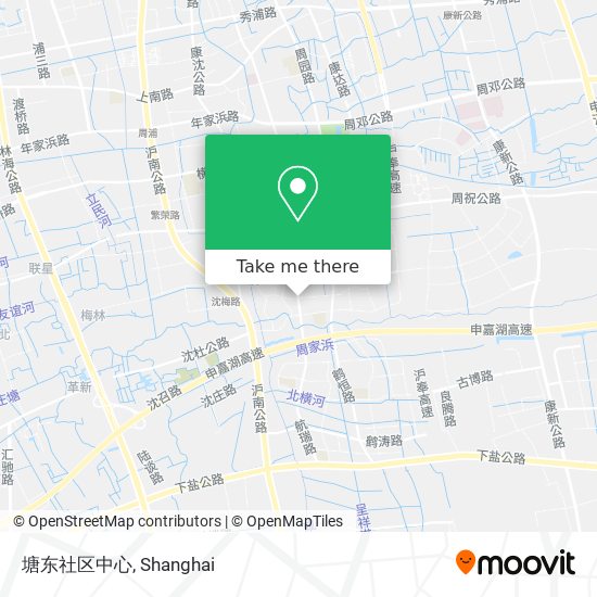 塘东社区中心 map