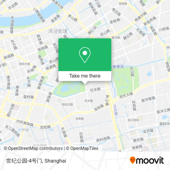 世纪公园-4号门 map