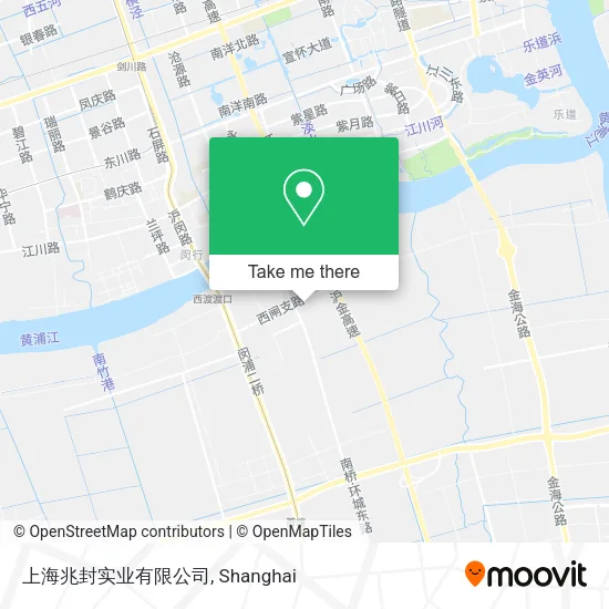 上海兆封实业有限公司 map